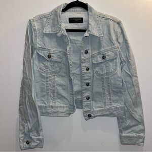 French Connection 100% Cotton Denim Jacket Size Medium